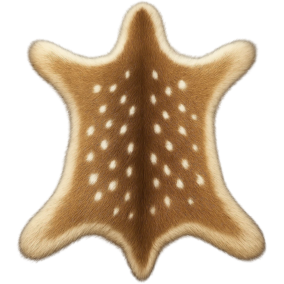 Детализированный емодзи оленье шкуры на пнгфоне без фона emoji