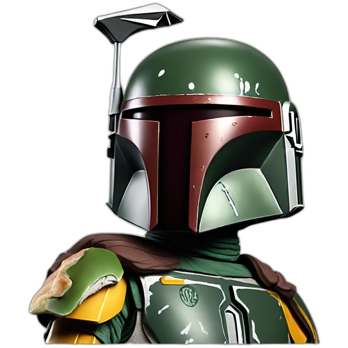boba fett eat pizza emoji