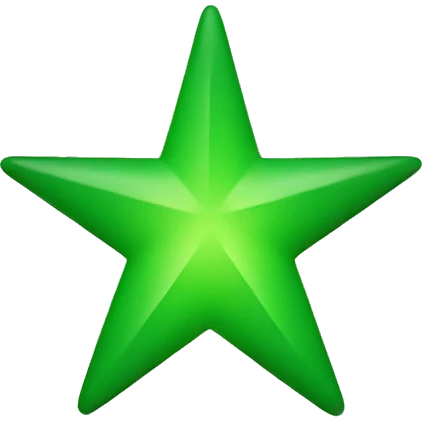 green star emoji