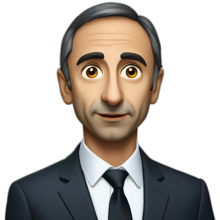 Eric zemmour face emoji