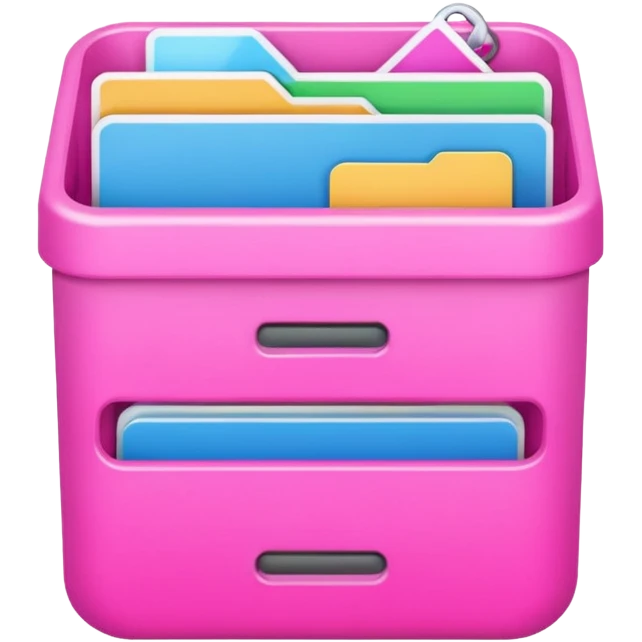 pink photo storage emoji