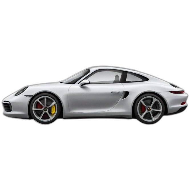 a porsche x concept car emoji