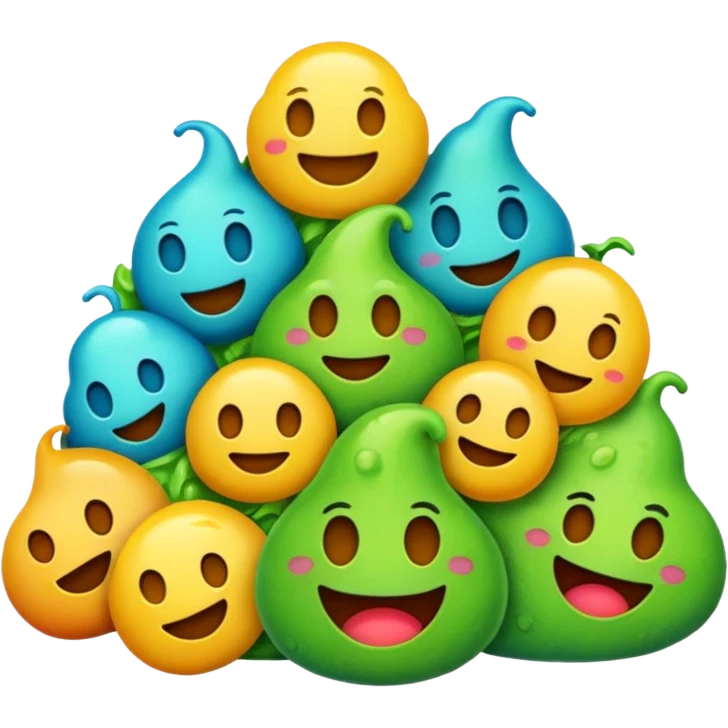 All the gross emojis combined emoji