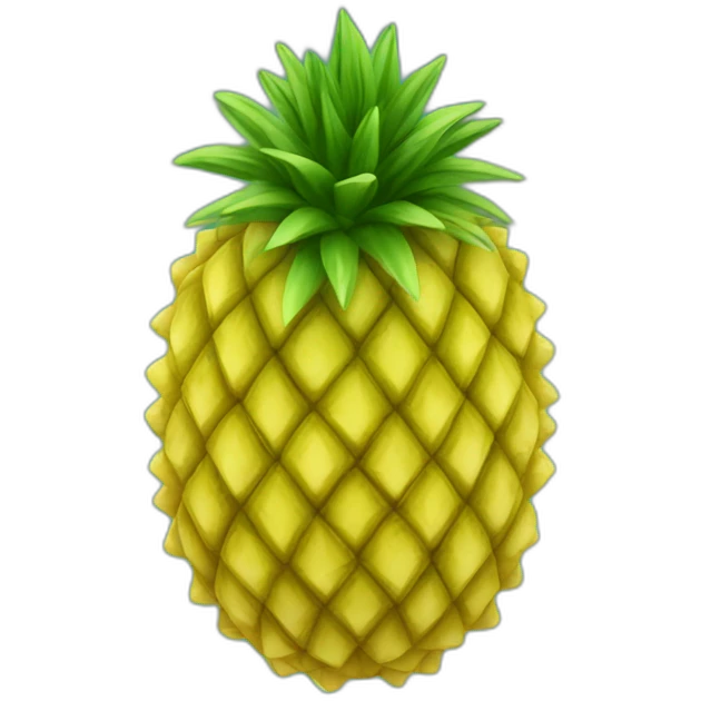 pineaple shaped pill emoji