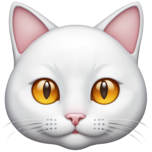 white cat emoji