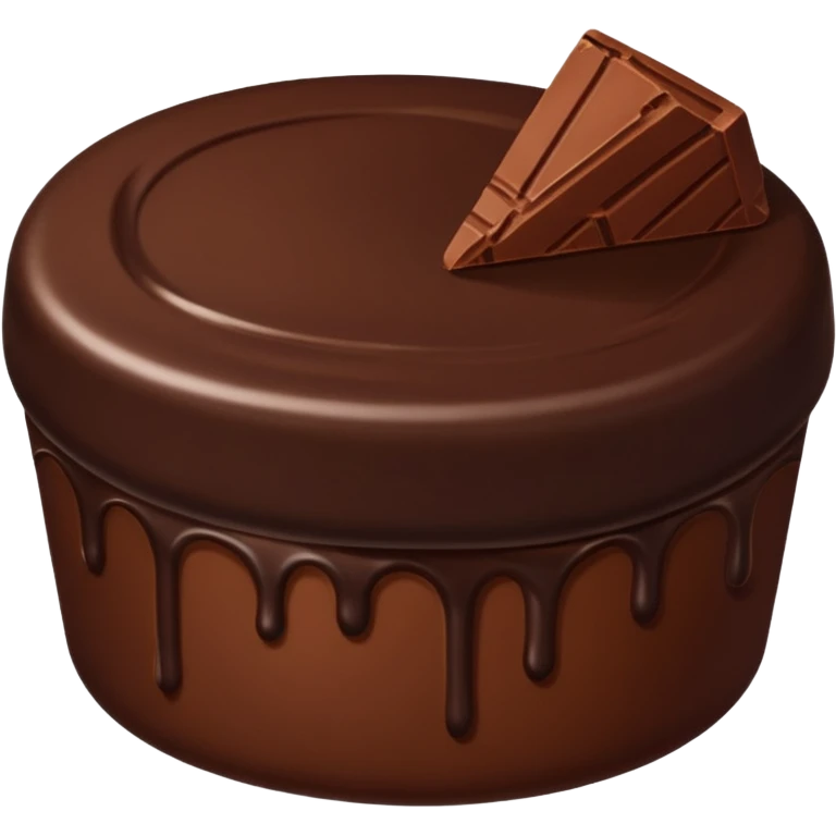 chocolate desert emoji