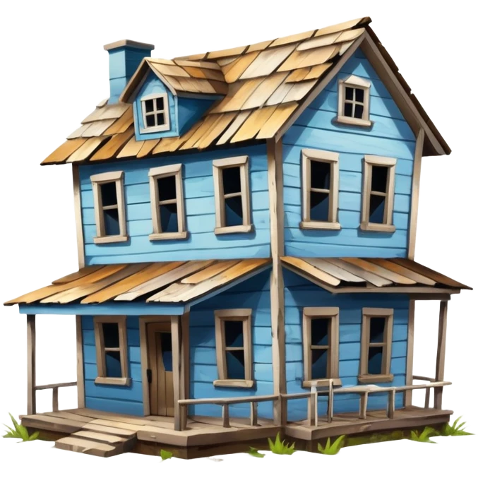 abandoned house emoji