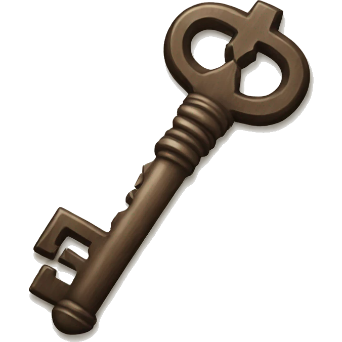 key from demon emoji