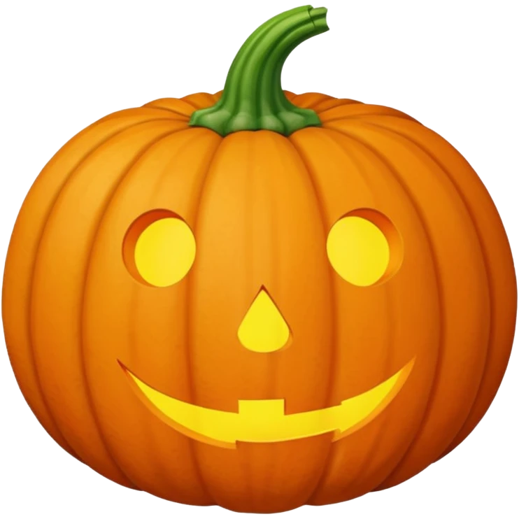A whole pumpkin  emoji
