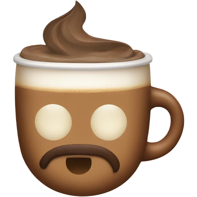 Aesthetic coffee emoji