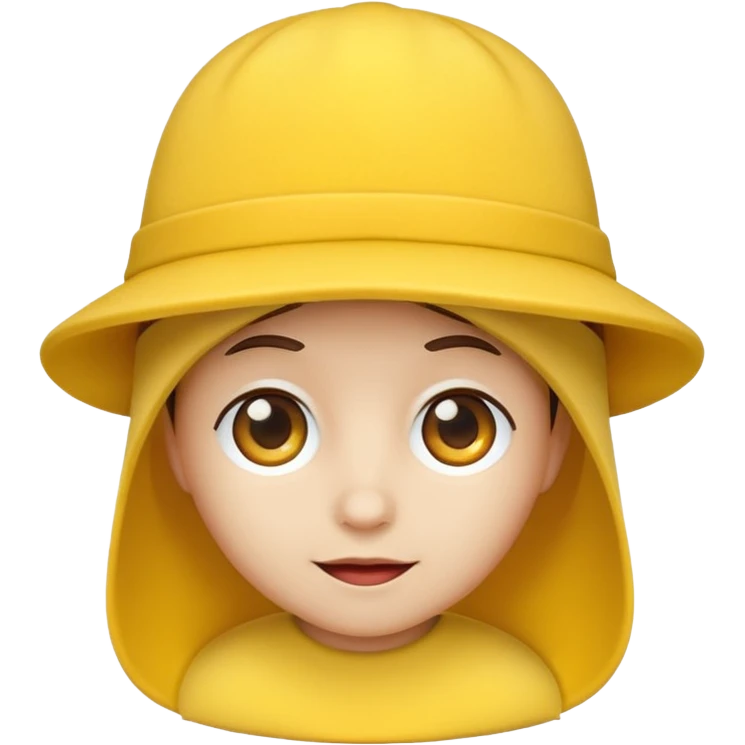 yellow hat emoji