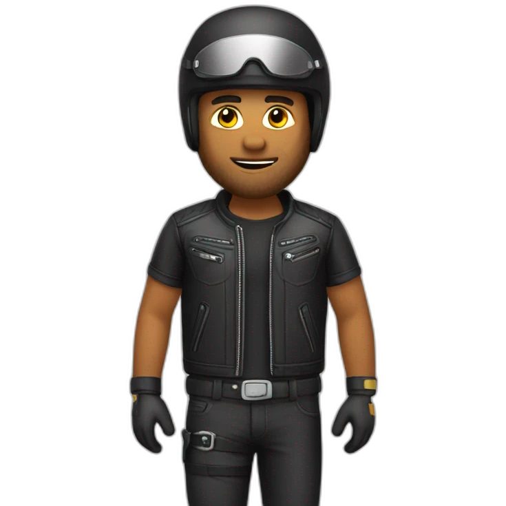 Biker emoji