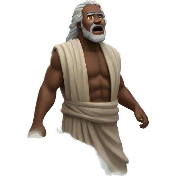 Moses parting the Red Sea emoji