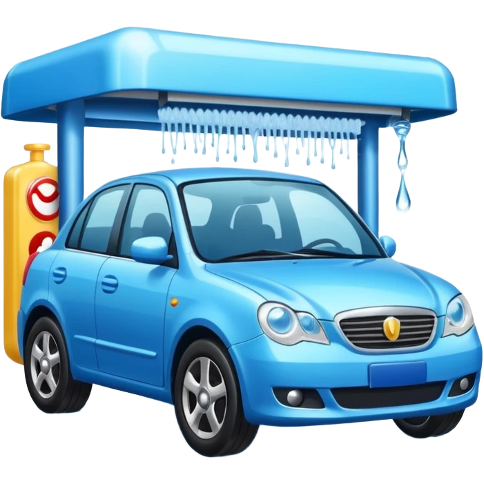 car wash shop emoji