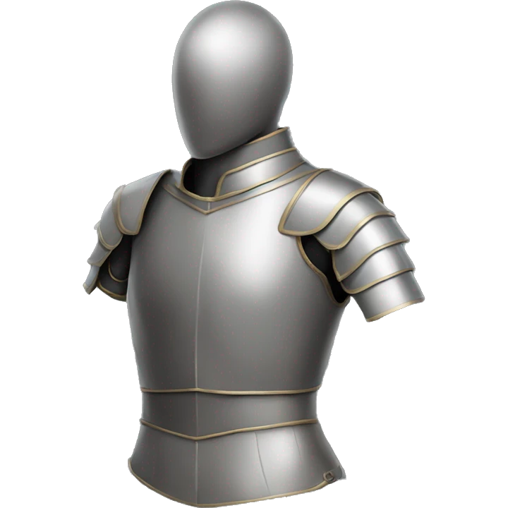 faceless mannequin brilliant torso armor emoji