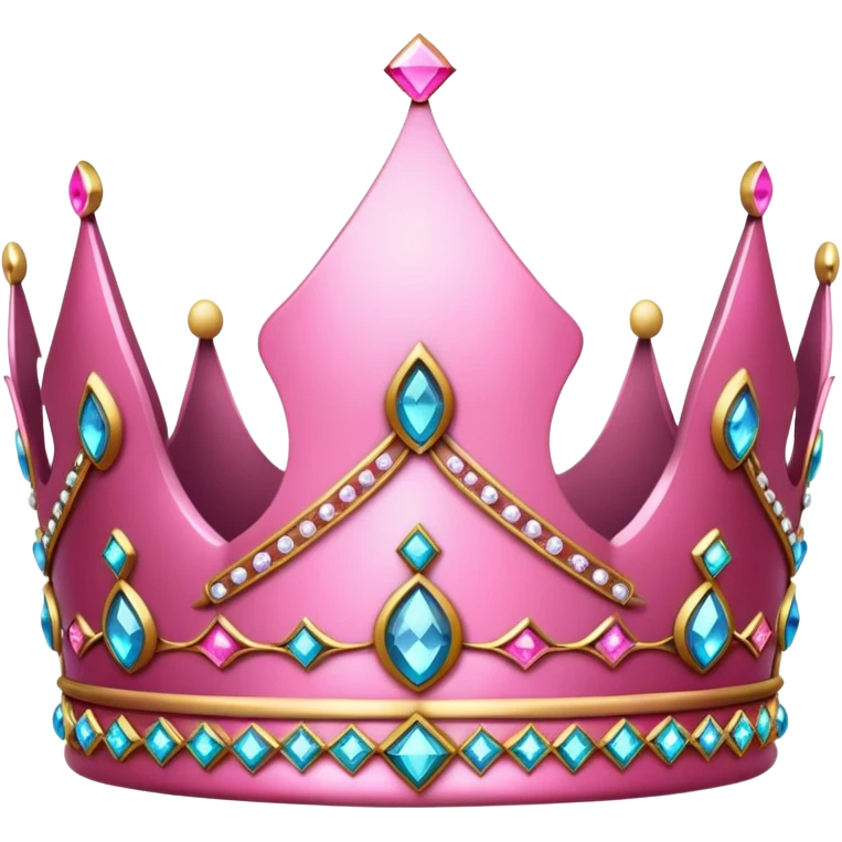 Pink Crown emoji