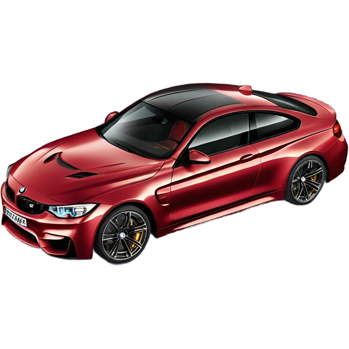 BMW M4 Rojo con Leds Eojos emoji