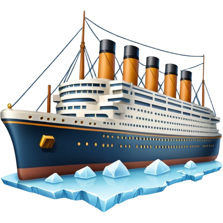 titanic emodji emoji