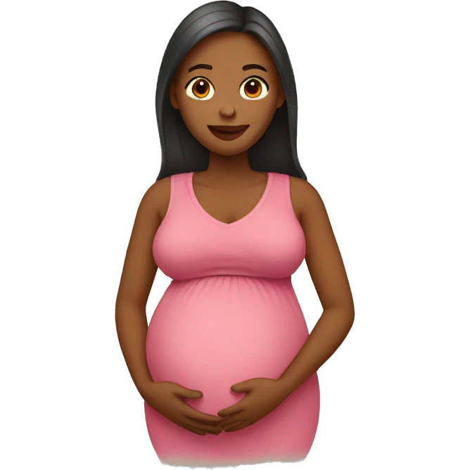 Pregnant woman emoji