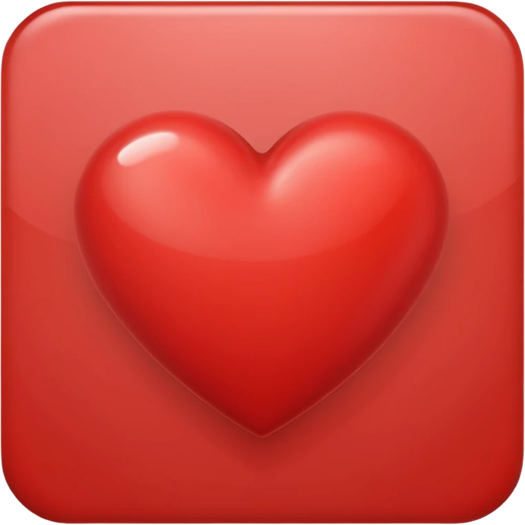 red heart emoji