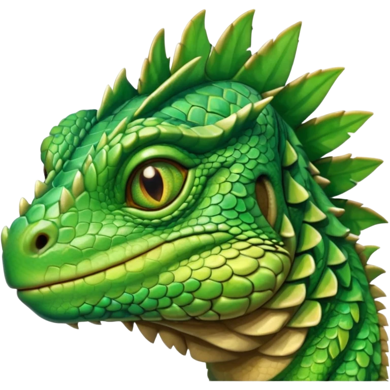 iguana's face dizzy emoji