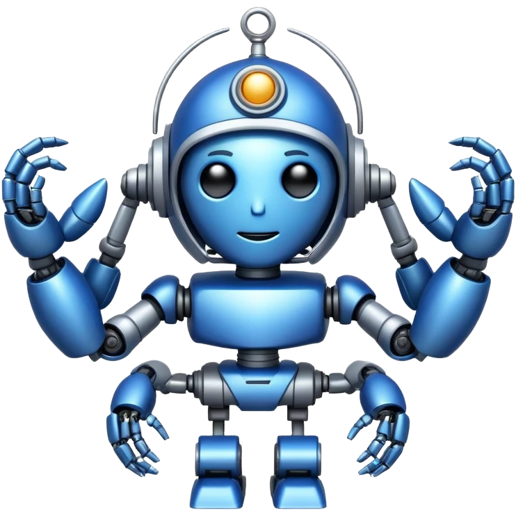 6-armed software god persuasions ai emoji