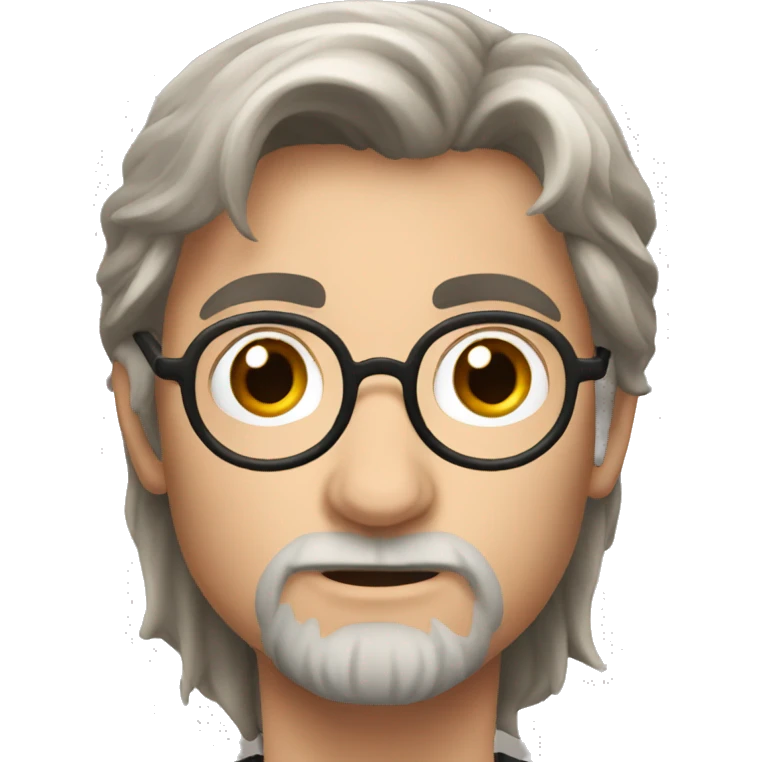 Harry potter using an iPhone emoji