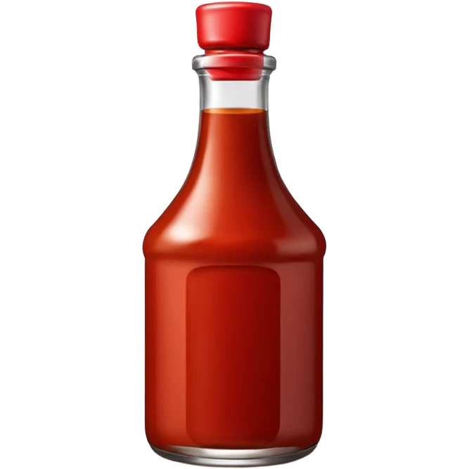 barbecue sauce bottle emoji