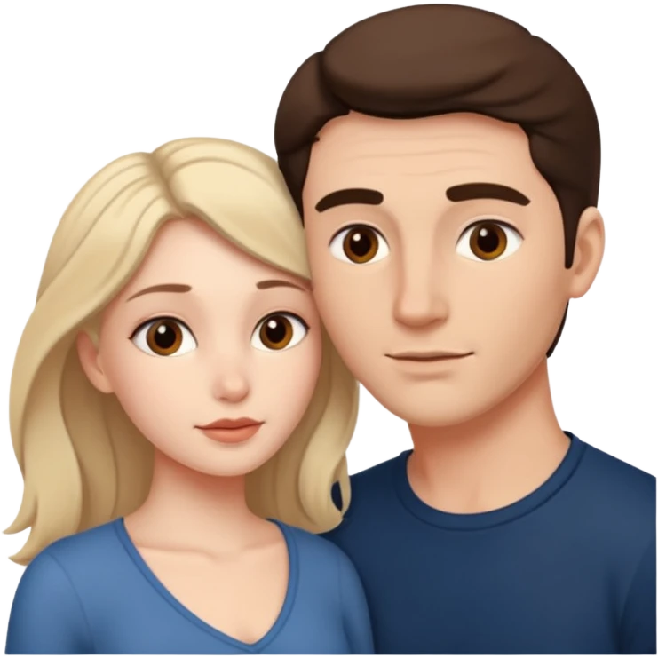 Naked man and woman laying together emoji