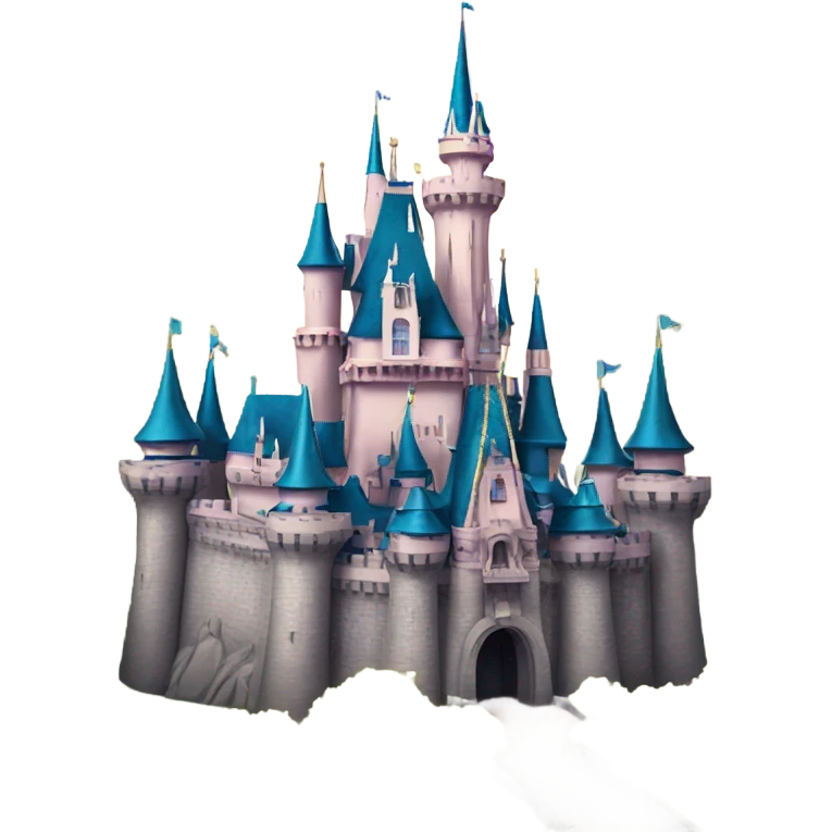 Walt Disney castle emoji