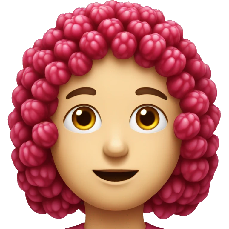 Raspberry emoji