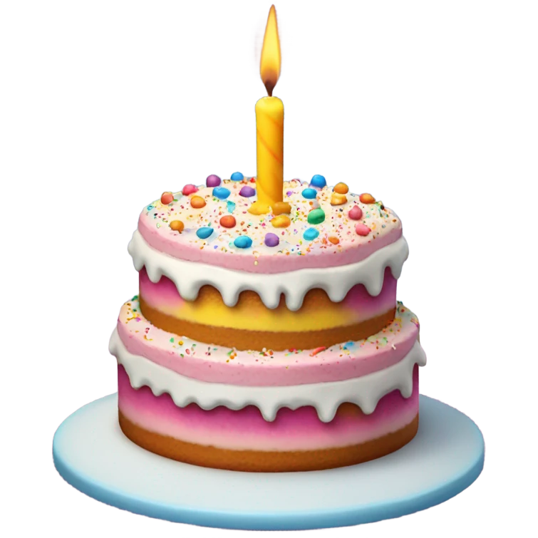 Birthday cake  emoji