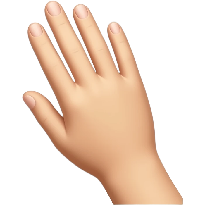 hand touching marble tile emoji