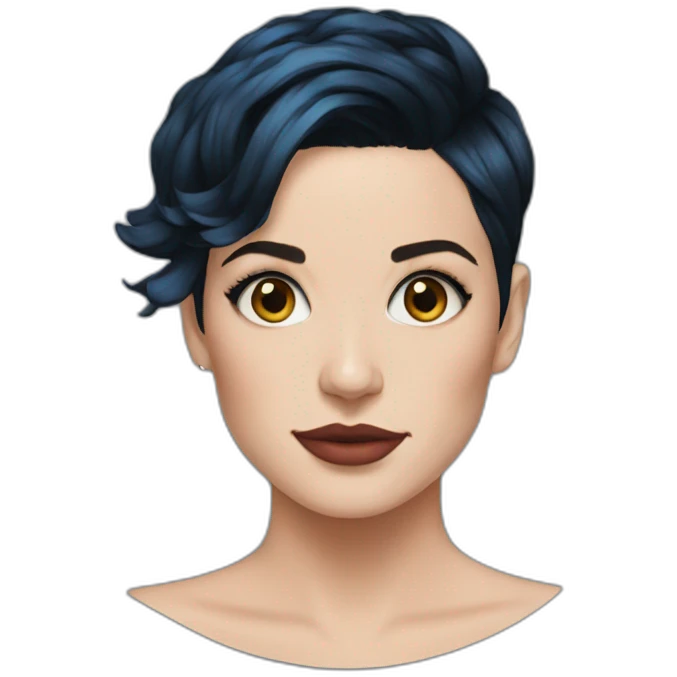 Halsey portrait emoji