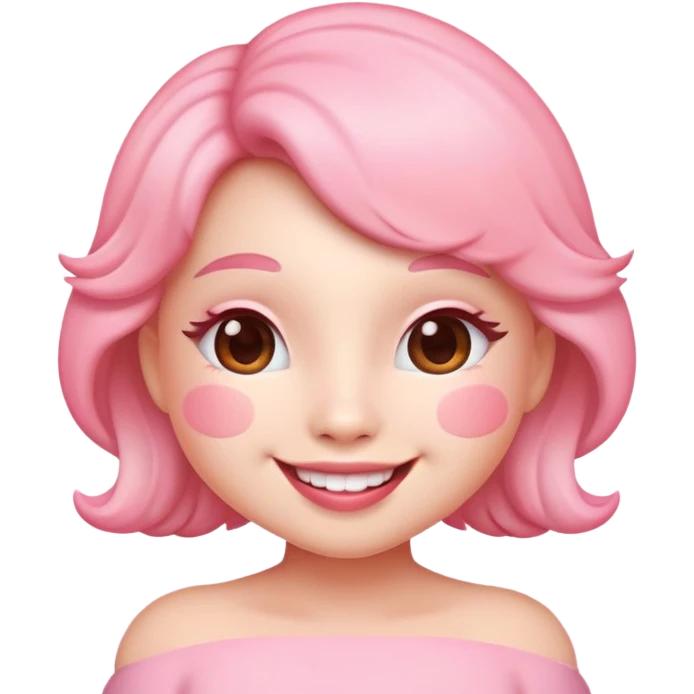 cute pink coquette ios emoji emoji