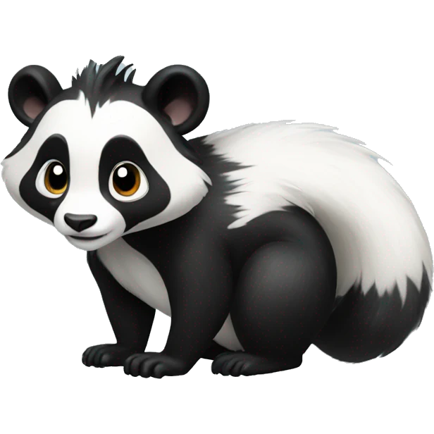 skunk-panda-hybrid full body emoji