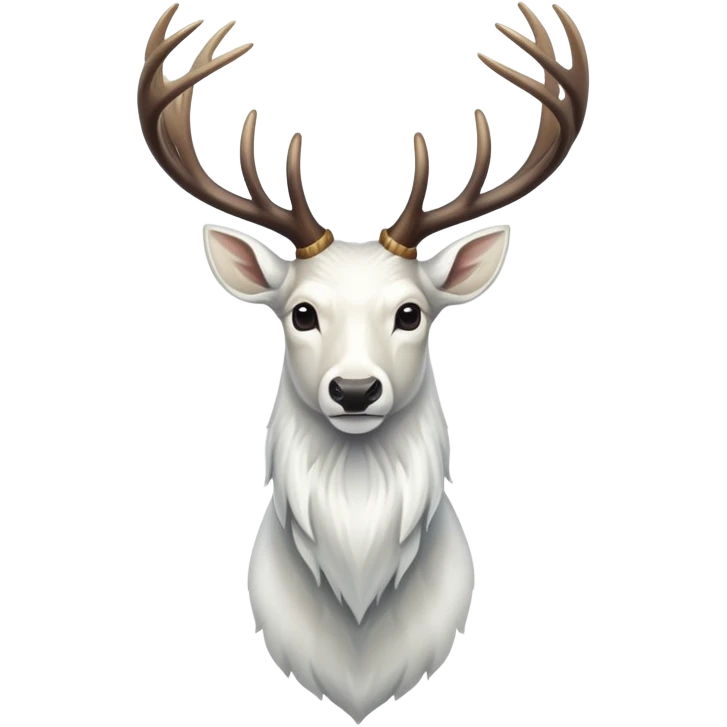 White stag emoji