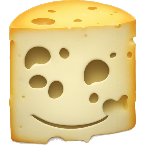 cheese face love emoji