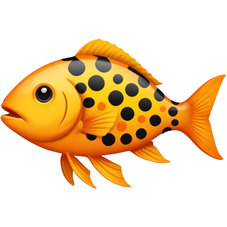 spotted fish emoji