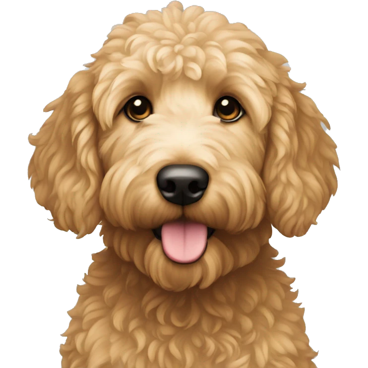 Goldendoodle emoji