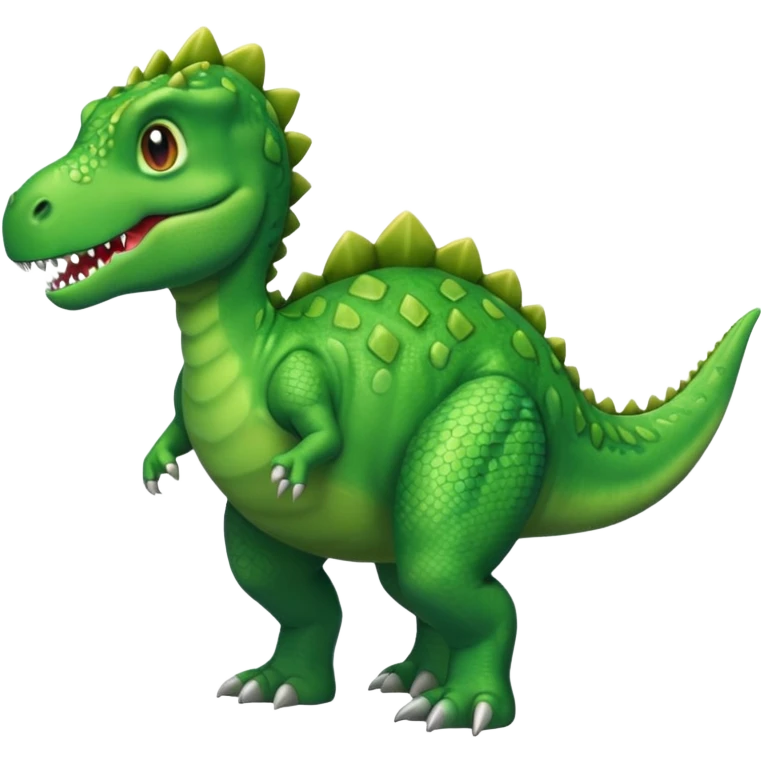 Grüner Dino  emoji