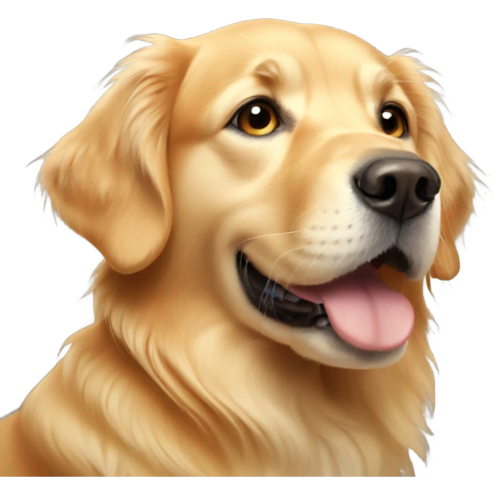 Golden retriever emoji