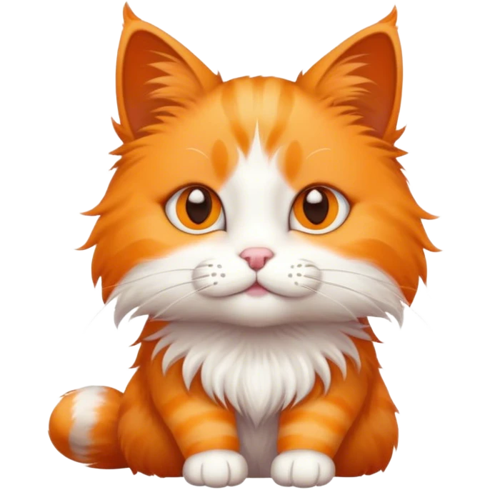 Cat with I miss you eyes and hands emoji