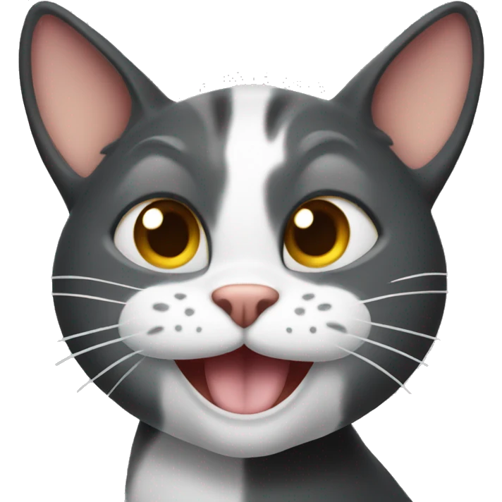 goofy cat emoji