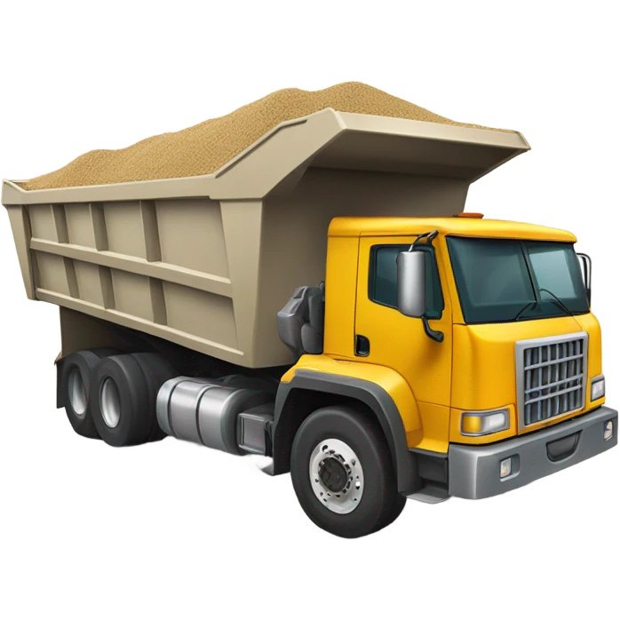 Dump truck  emoji