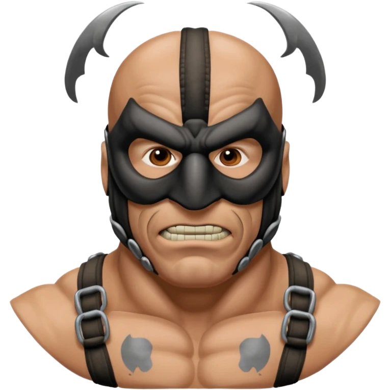 Bane from batman emoji