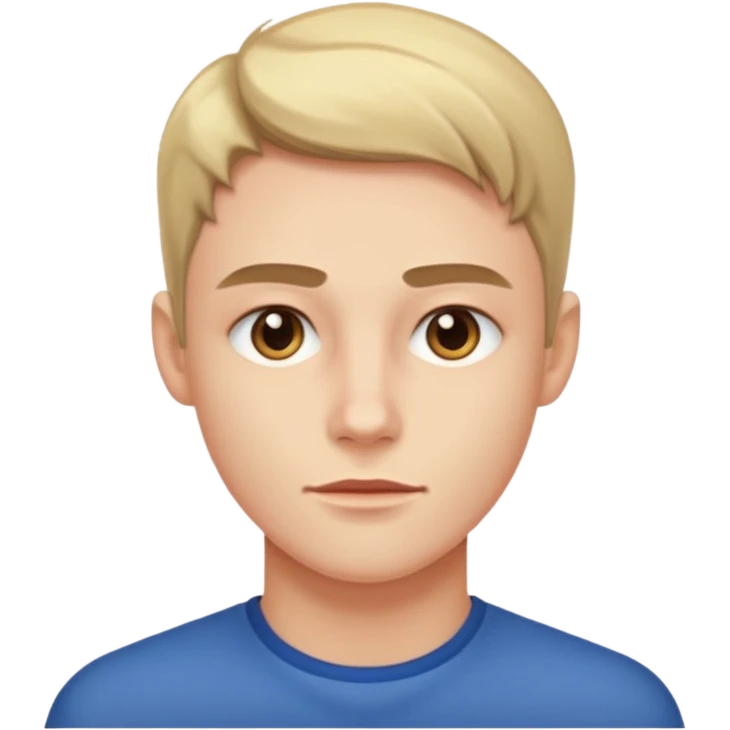 A person who has the sharpest jawline emoji