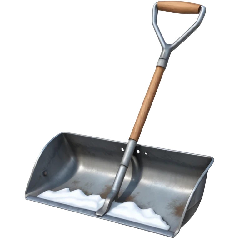 snow shovel emoji