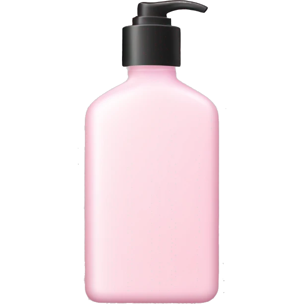 Light pink lotion bottle emoji