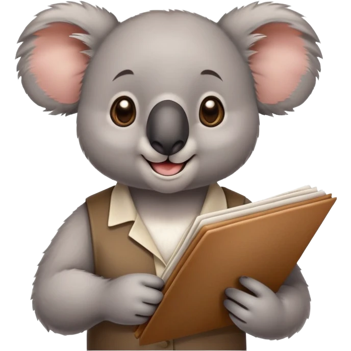 Koala restaurant owner emoji